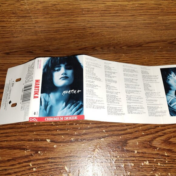 Martika (self-titled album) on cassette (CBS Records, Canada, 1988) - Picture 3 of 4